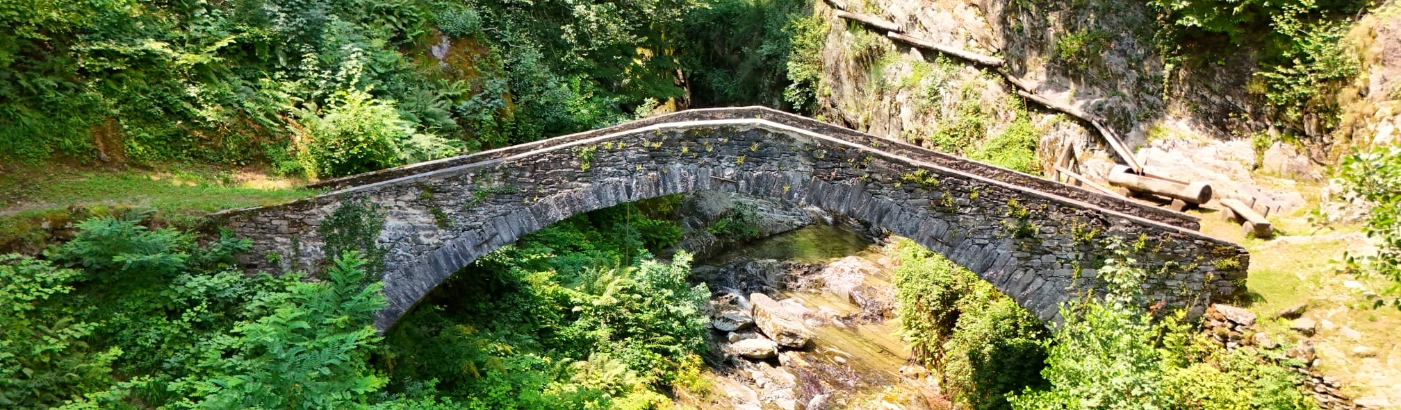 Visite guidée des cascades du Vallemaggia, Tessin