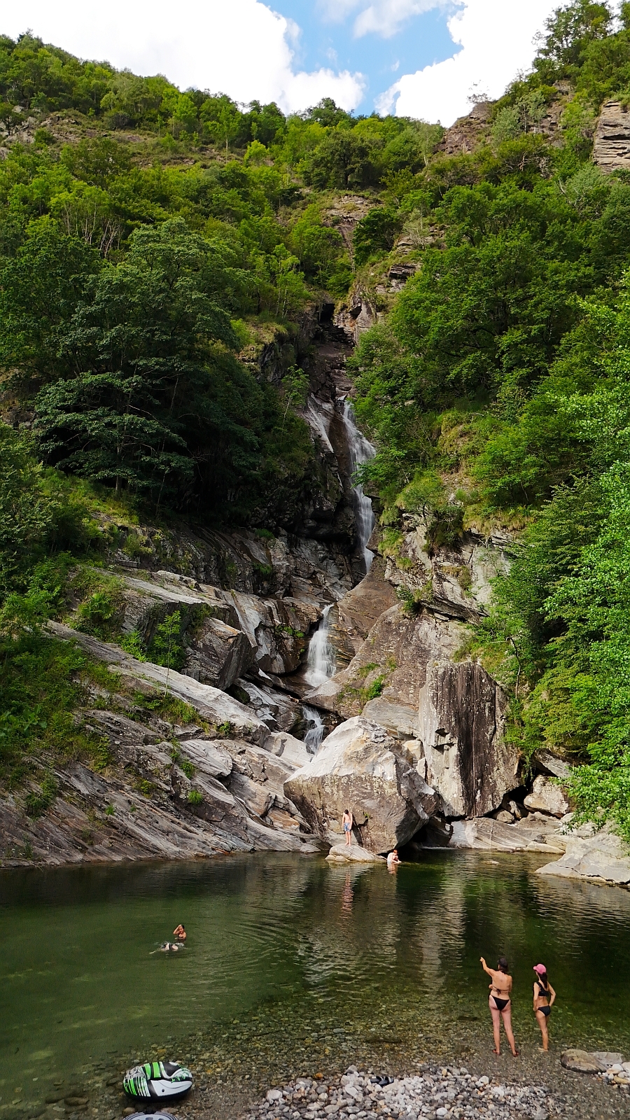 Visita guidata alle cascate della Vallemaggia